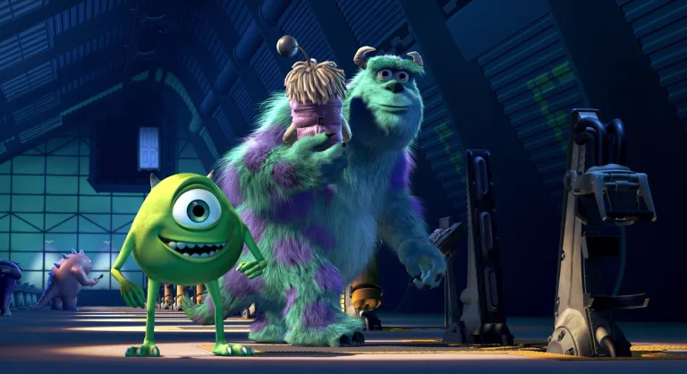 Monsters, Inc. (2001): Going through the right door